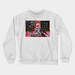 Street Art Graffiti Digbeth Birmingham UK Crewneck Sweatshirt